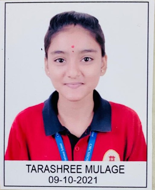 Tarashree Mulage supporting OIS Nigdi - Stay At School Initiative